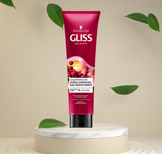 کرم مو تثبیت کننده رنگ گلیس