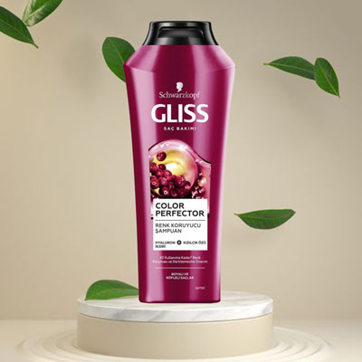 شامپو گلیس مخصوص موهای رنگ شده