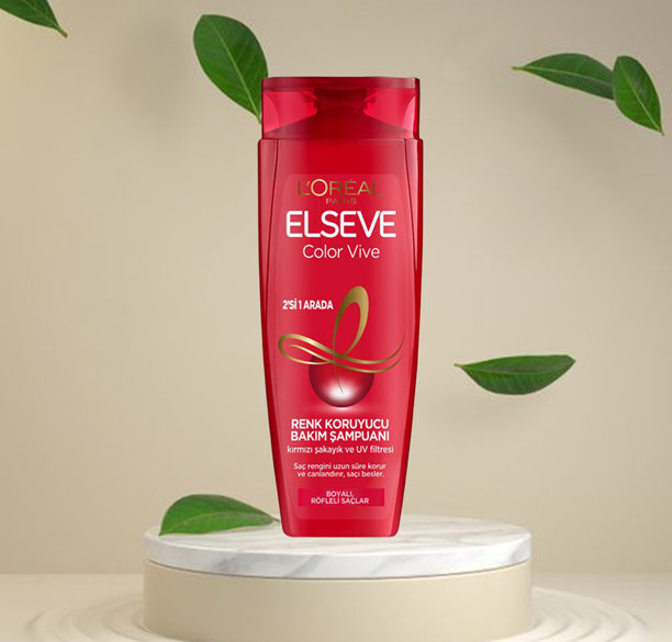 شامپو السیو لورال مدل color vive