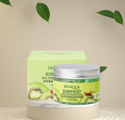 ماسک شب کیوی و حلزون BIOAQUA